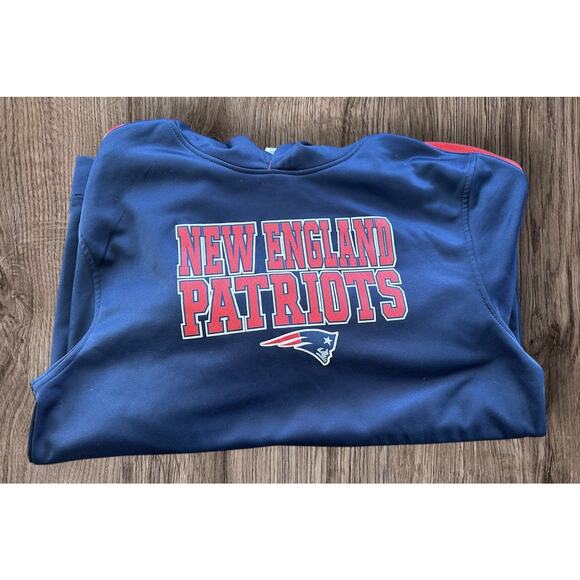NFL Team Apparel New England Patriots Logo Hoodie Youth Size XXL - Picture 6 of 7